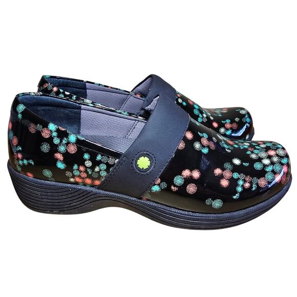 Dansko Work Wonders Shoes Size 36, US 5.5-6 Slip-Resistant, Polkadots, Camellia - Picture 3 of 7